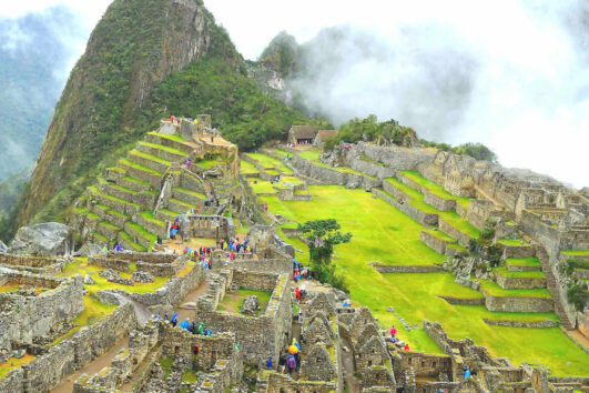 machu picchu y montaña